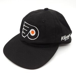 Vintage‎ Philadelphia Flyers OTTO Black Snapback Stadium Giveaway Hat Ball Cap